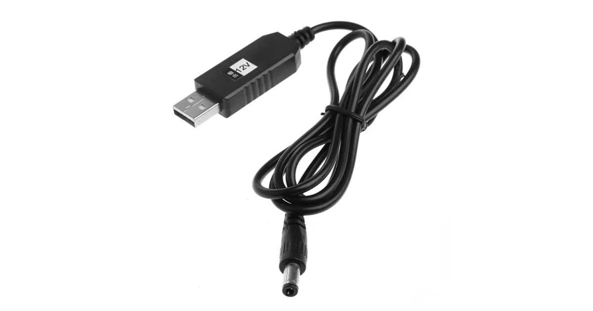 Кабель DC-USB 12В